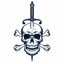 Brotherhood Blade Works skull and dagger logo
